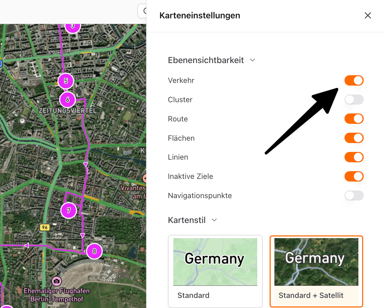 New traffic data