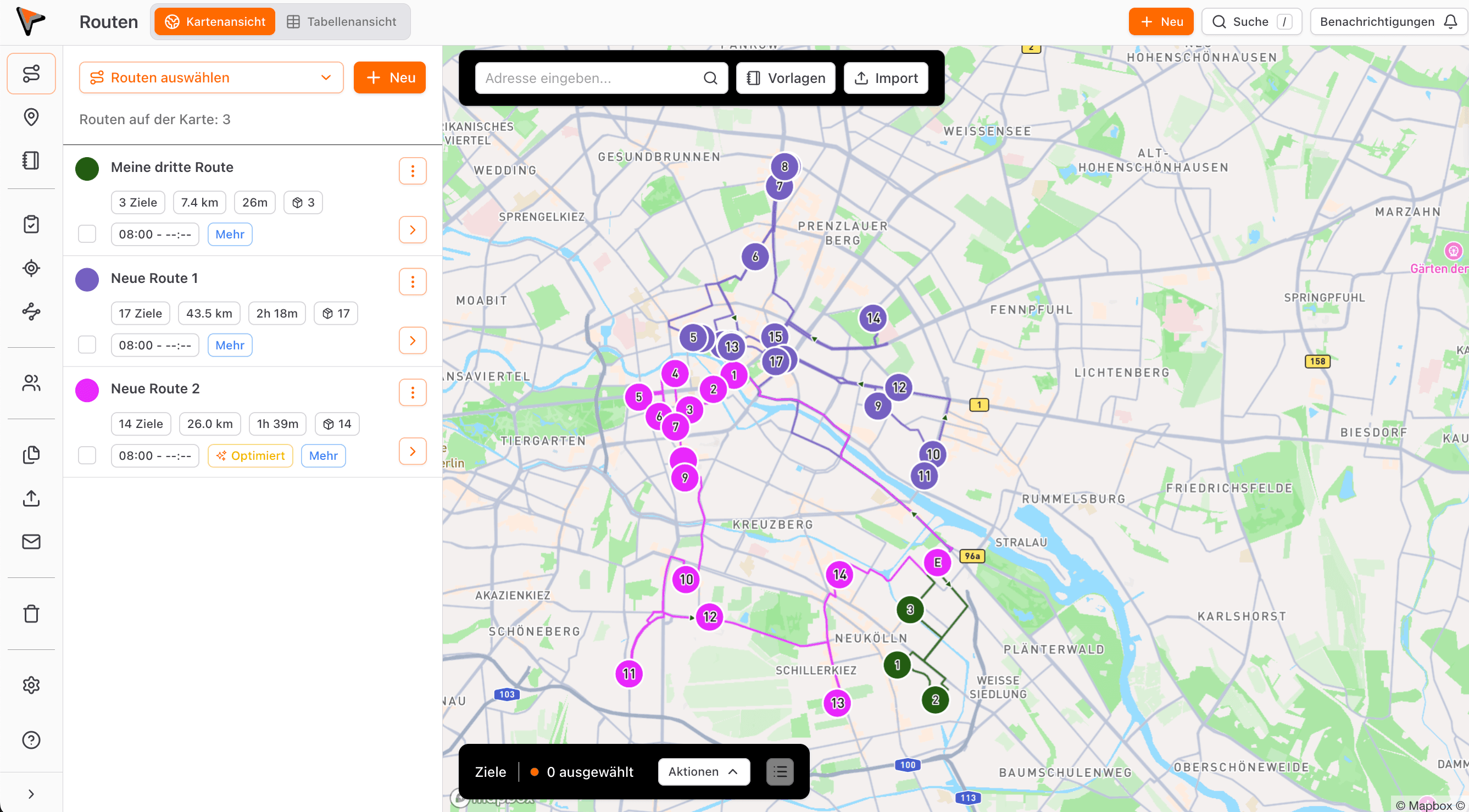 New web app