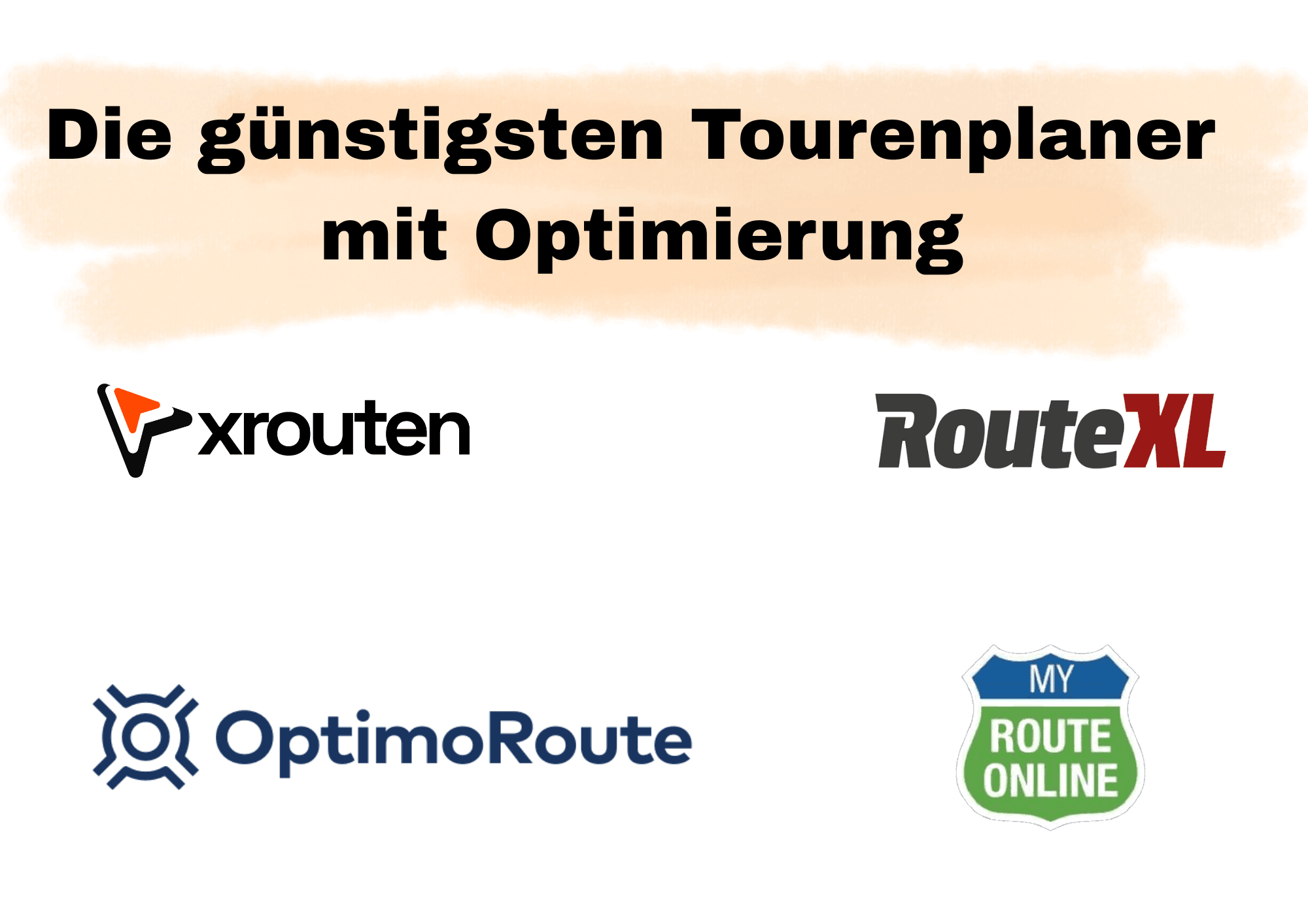 De goedkoopste routeplanners met optimalisatie